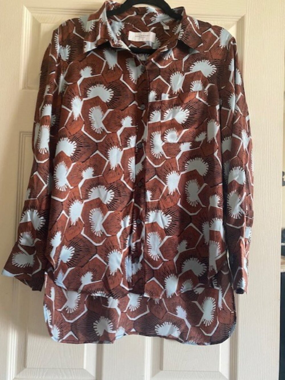 Equipment button down blouse
